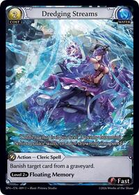 Dredging Streams (Curio Foil) - Grand Archive TCG Supporter Pack 4 trading card