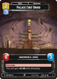 Palace Chef Droid - Star Wars: Unlimited Ashes of the Empire - Weekly Play Promos trading card