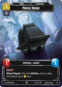 Ashes of the Empire - Weekly Play Promos Mouse Droid