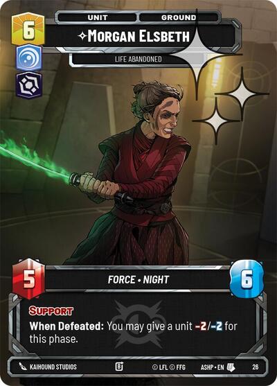 Morgan Elsbeth -Life Abandoned (Foil) card