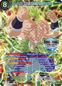 SS Broly, Unrestrained Destruction (2026 Championship Regionals) — Tournament Promotion Cards