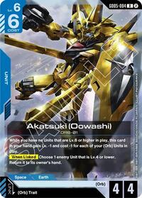 Akatsuki (Oowashi) - Gundam Card Game Freedom Ascension trading card