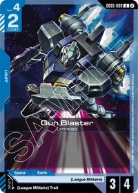 Gun Blaster - Gundam Card Game Freedom Ascension trading card