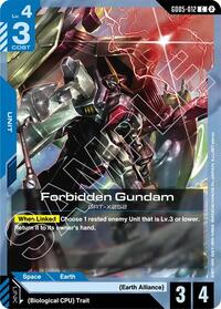 Forbidden Gundam - Gundam Card Game Freedom Ascension trading card