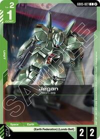 Jegan - Gundam Card Game Freedom Ascension trading card