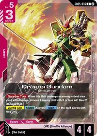Dragon Gundam - Gundam Card Game Freedom Ascension trading card
