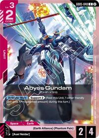 Abyss Gundam - Gundam Card Game Freedom Ascension trading card