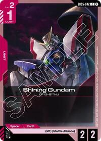 Shining Gundam (GD05-042) — Freedom Ascension