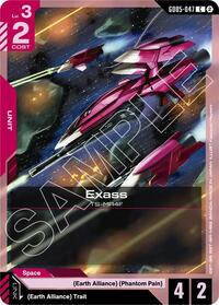 Exass - Gundam Card Game Freedom Ascension trading card