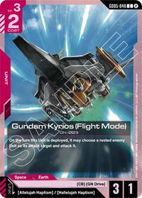 Gundam Kyrios (Flight Mode) - Gundam Card Game Freedom Ascension trading card