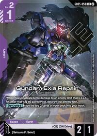 Gundam Exia Repair - Gundam Card Game Freedom Ascension trading card