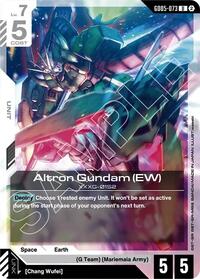 Altron Gundam (EW) - Gundam Card Game Freedom Ascension trading card