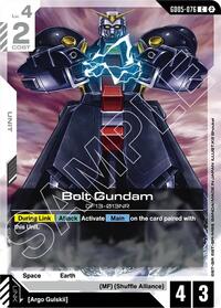 Bolt Gundam - Gundam Card Game Freedom Ascension trading card