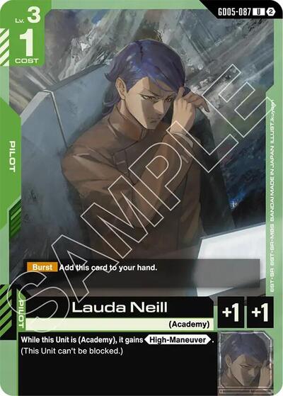 Lauda Neill card
