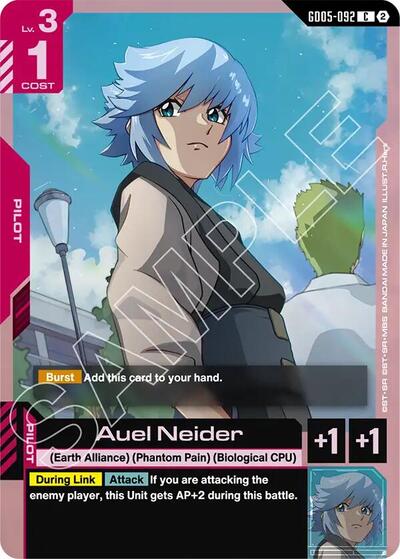 Auel Neider card
