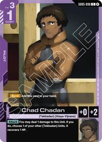 Chad Chadan - Gundam Card Game Freedom Ascension trading card