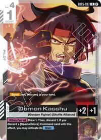 Domon Kasshu - Gundam Card Game Freedom Ascension trading card