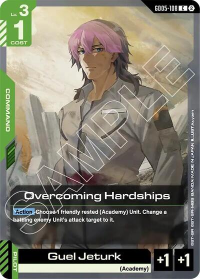 Overcoming Hardships Freedom Ascension Common Gundam card — value and price