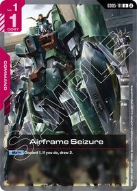 Airframe Seizure - Gundam Card Game Freedom Ascension trading card