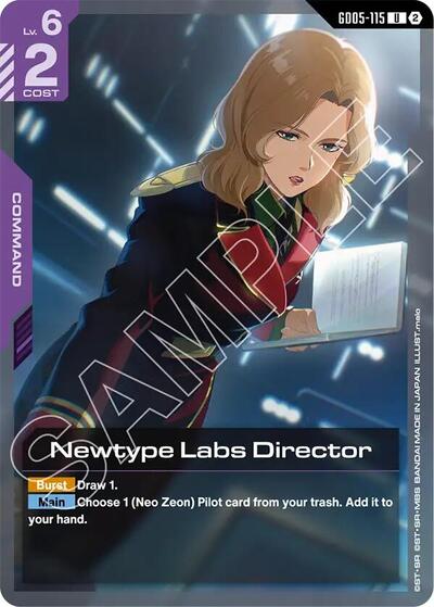 Newtype Labs Director card