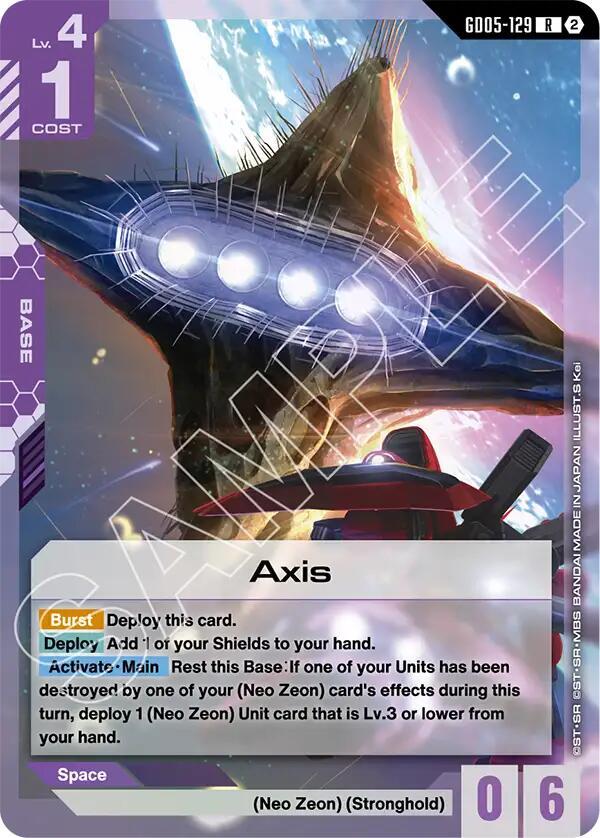 Axis GD05-129 card