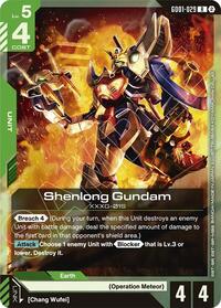 Shenlong Gundam - Gundam Card Game Deck Build Box Freedom Ascension trading card