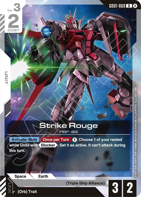 Strike Rouge GD01-069 card