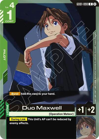 Duo Maxwell card