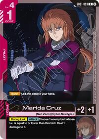 Marida Cruz - Gundam Card Game Deck Build Box Freedom Ascension trading card