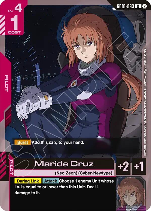 Marida Cruz GD01-093 card