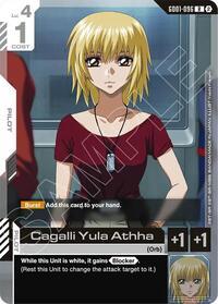Cagalli Yula Athha - Gundam Card Game Deck Build Box Freedom Ascension trading card