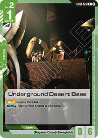 Underground Desert Base - Gundam Card Game Deck Build Box Freedom Ascension trading card