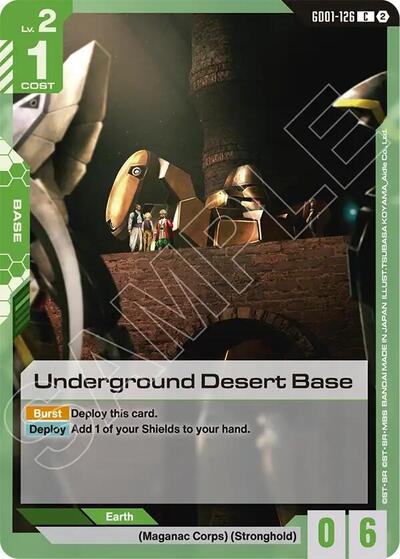 Underground Desert Base card
