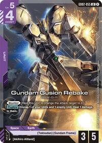 Deck Build Box Freedom Ascension Gundam Gusion Rebake #GD02-055