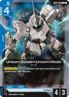 Unicorn Gundam (Unicorn Mode) - Deck Build Box Freedom Ascension