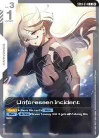Deck Build Box Freedom Ascension Unforeseen Incident #ST01-014