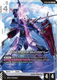 Deck Build Box Freedom Ascension Aile Strike Gundam #ST04-001