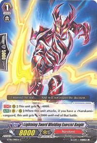Lightning Sword Wielding Exorcist Knight
