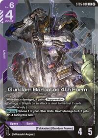 Deck Build Box Freedom Ascension Gundam Barbatos 4th Form #ST05-001