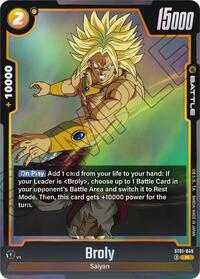 Broly - ST01-049 - Dragon Ball Super: Fusion World Story Booster 01 trading card