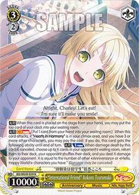 "International Friend" Kokoro Tsurumaki - Weiss Schwarz BanG Dream! 10th Anniversary! Premium Booster trading card