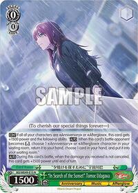 "In Search of The Sunset" Tomoe Udagawa - Weiss Schwarz BanG Dream! 10th Anniversary! Premium Booster trading card