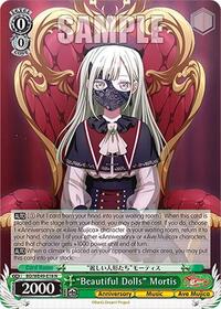 "Beautiful Dolls" Mortis - Weiss Schwarz BanG Dream! 10th Anniversary! Premium Booster trading card
