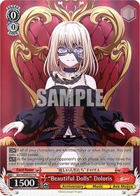 "Beautiful Dolls" Doloris - Weiss Schwarz BanG Dream! 10th Anniversary! Premium Booster trading card
