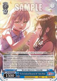 "For the Sunkissed Blossom by Me" Yukina Minato - Weiss Schwarz BanG Dream! 10th Anniversary! Premium Booster trading card