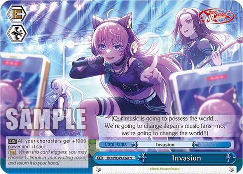 Invasion - BanG Dream! 10th Anniversary! Premium Booster - Weiss