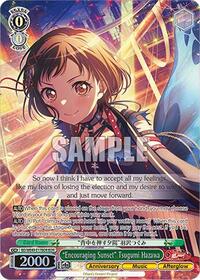 "Encouraging Sunset" Tsugumi Hazawa (BDR) - Weiss Schwarz BanG Dream! 10th Anniversary! Premium Booster trading card