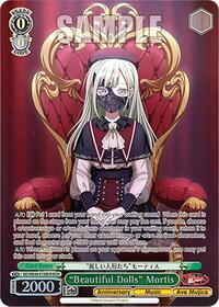 "Beautiful Dolls" Mortis (BDR) - Weiss Schwarz BanG Dream! 10th Anniversary! Premium Booster trading card