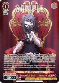 "Beautiful Dolls" Timoris (BDR) - Weiss Schwarz BanG Dream! 10th Anniversary! Premium Booster trading card
