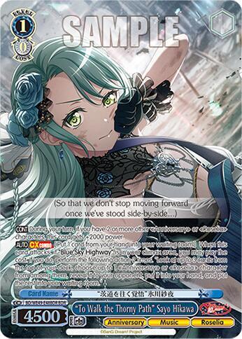 "To Walk the Thorny Path" Sayo Hikawa (BDR)